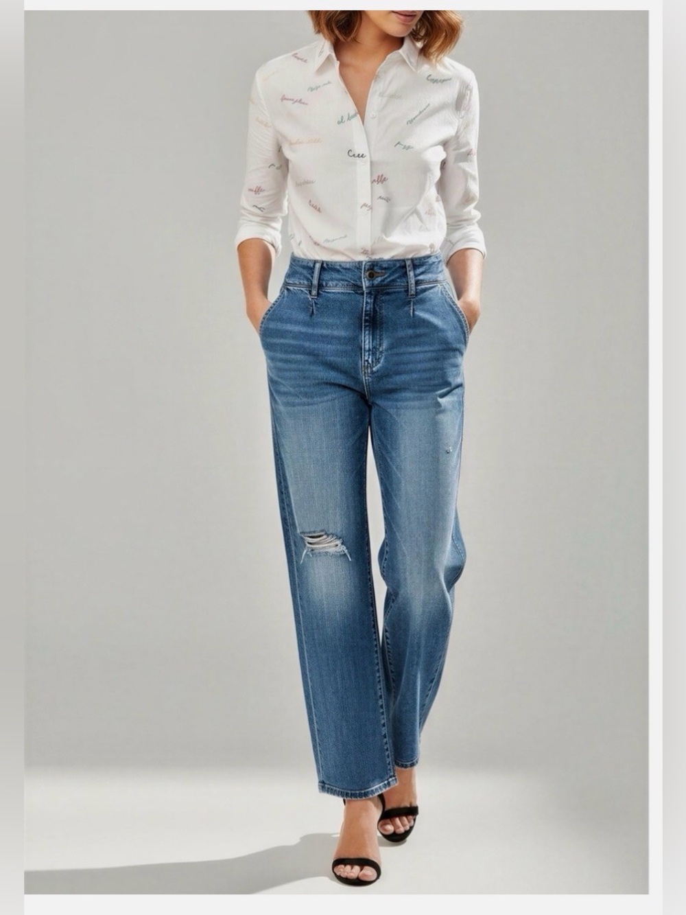 Sezane Pierro Demain Button Down Shirt Women’s Size 2 or 34 - Picture 8 of 8